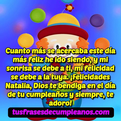 feliz cumpleanos natalia frases