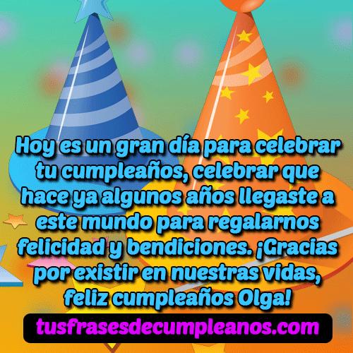 Feliz Cumpleaños Olga