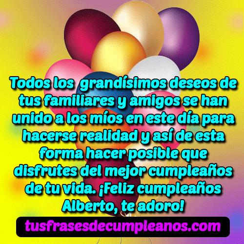 feliz cumpleanos alberto