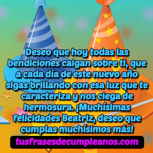 felicidades beatriz