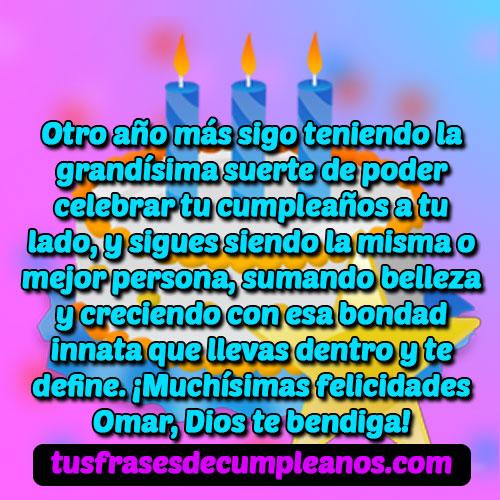 felicidades omar