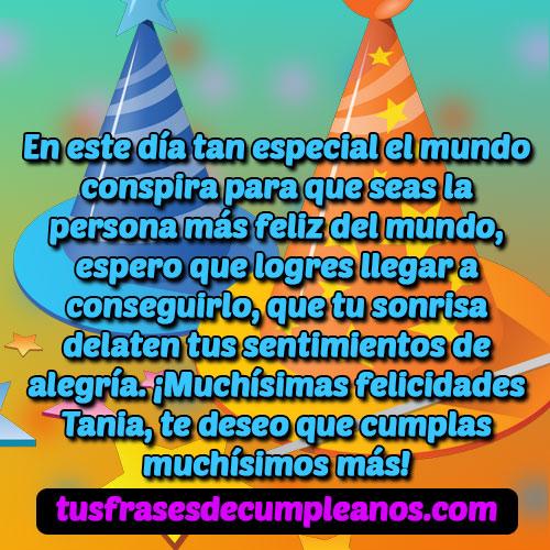 felicidades tania