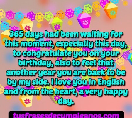 felicitaciones de cumpleanos en ingles